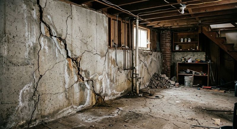 Basement Crack Repair in Conifer, CO