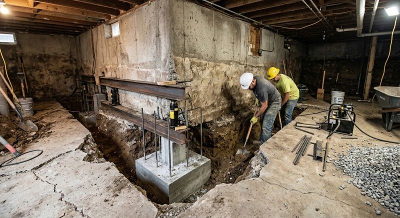 Basement Underpinning in Conifer, CO