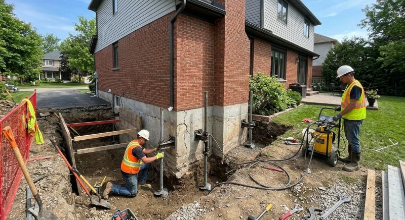 Basement Underpinning in Conifer, CO