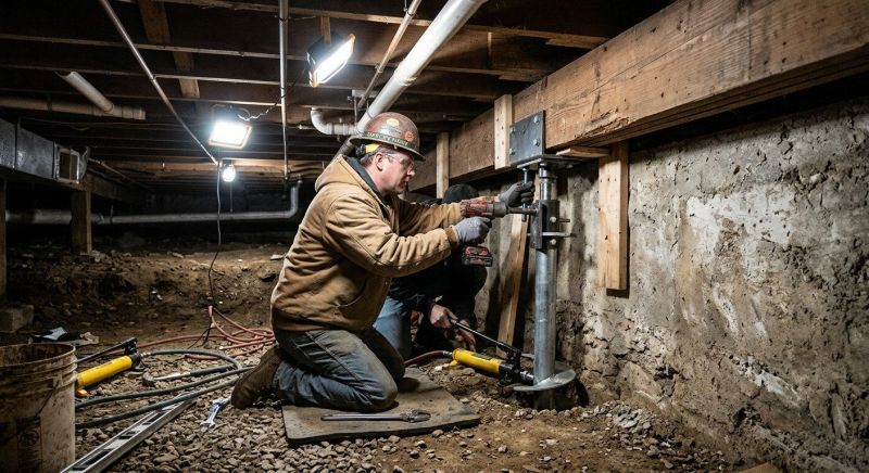 Basement Underpinning in Conifer, CO