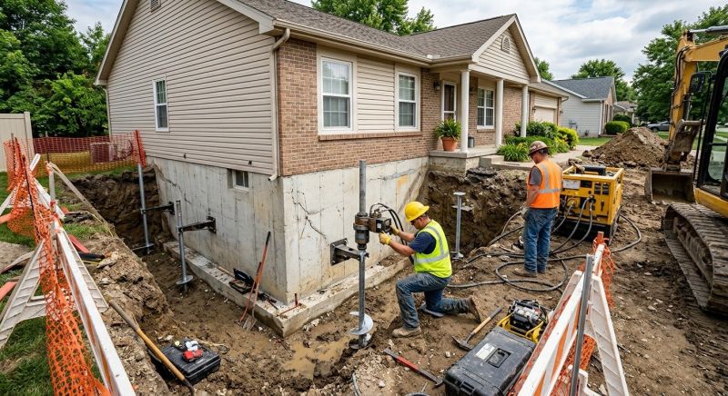 Building Foundation Repair in Arvada, CO