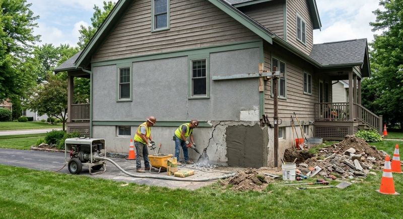 Building Foundation Repair in Evergreen, CO