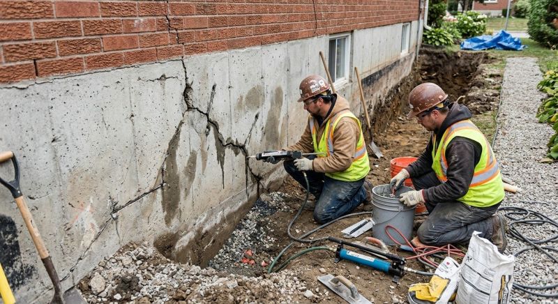 Cracked Foundation Repair in Denver County, CO