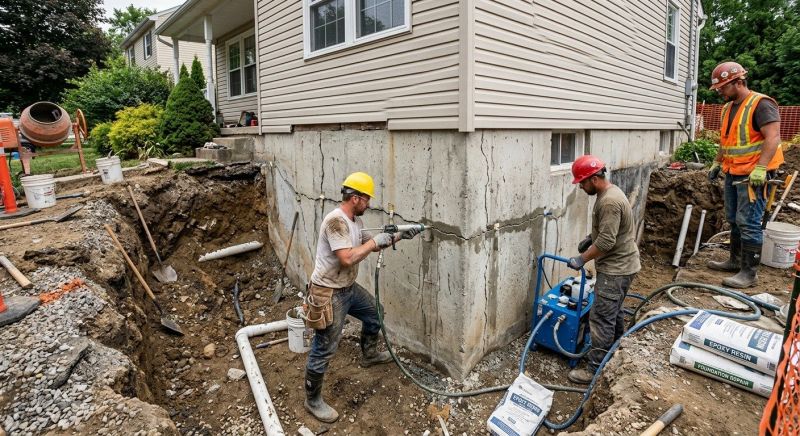 Cracked Foundation Repair in Golden, CO