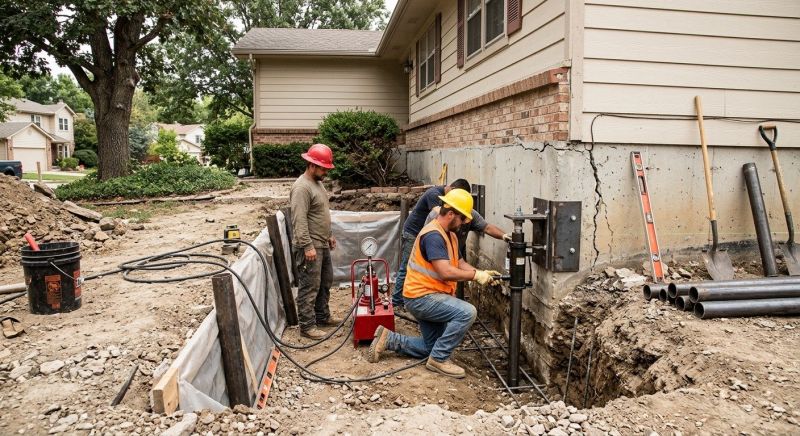 Cracked Foundation Repair in Wheat Ridge, CO