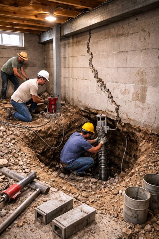 Crawlspace Structural Repair in Conifer, CO