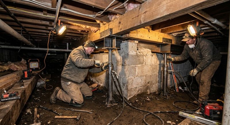 Deep Foundation Repair in Conifer, CO