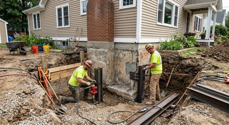 Exterior Foundation Repair in Conifer, CO