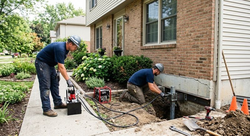 Foundation Jacking in Arvada, CO