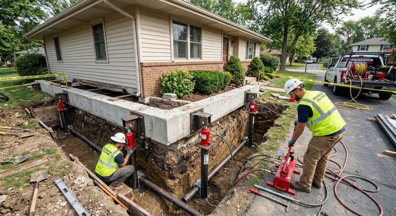 Foundation Jacking in Black Hawk, CO