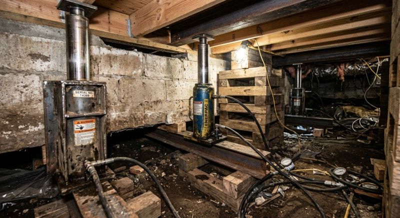 Foundation Jacking in Black Hawk, CO
