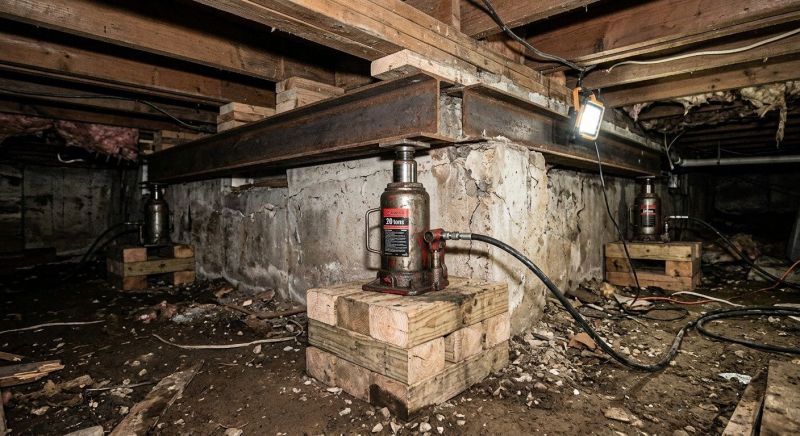 Foundation Jacking in Denver, CO