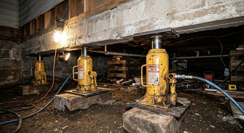 Foundation Jacking in Douglas County, CO