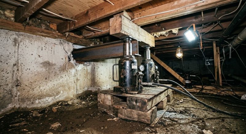 Foundation Jacking in Evergreen, CO