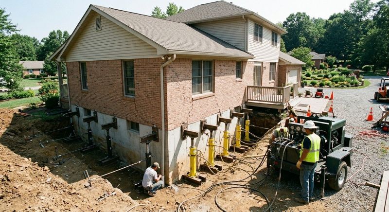 Foundation Jacking in Conifer, CO