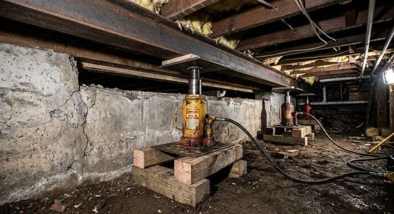 Foundation Jacking in Conifer, CO