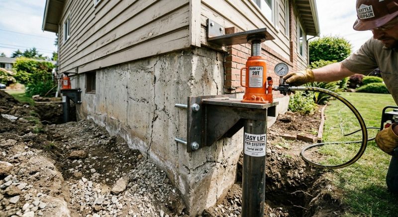 Foundation Lifting in Denver County, CO