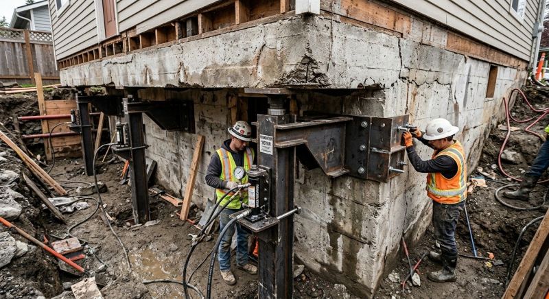 Foundation Lifting in Morrison, CO