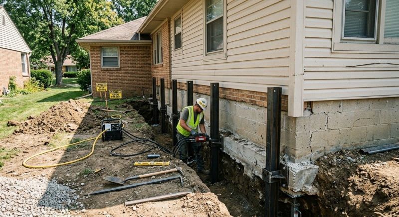 Foundation Renovation in Conifer, CO