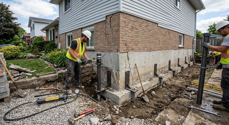 Foundation Stabilizing in Black Hawk, CO