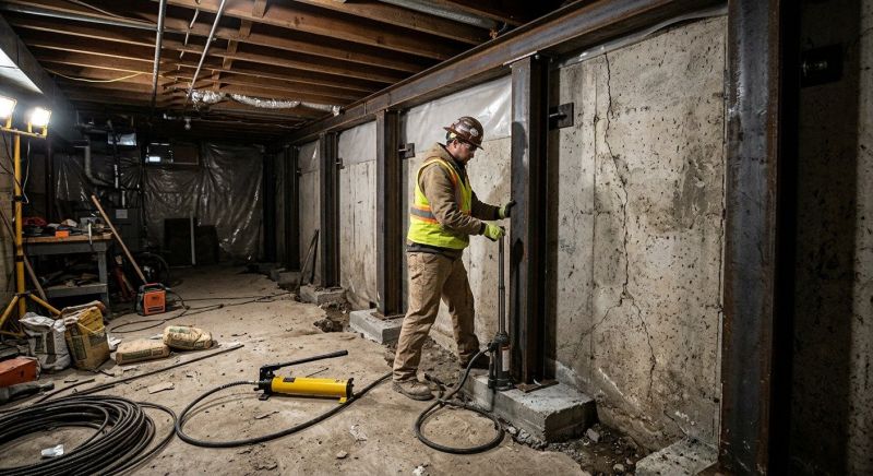Foundation Stabilizing in Black Hawk, CO