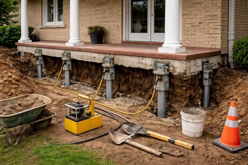 Foundation Stabilizing in Conifer, CO