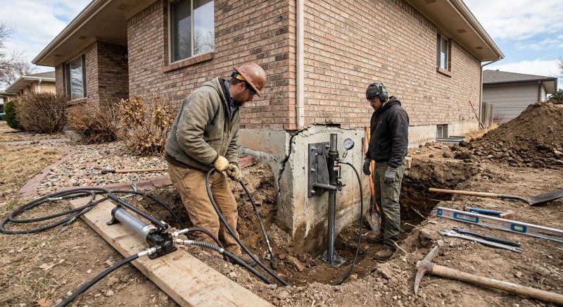 Foundation Stabilizing in Sedalia, CO