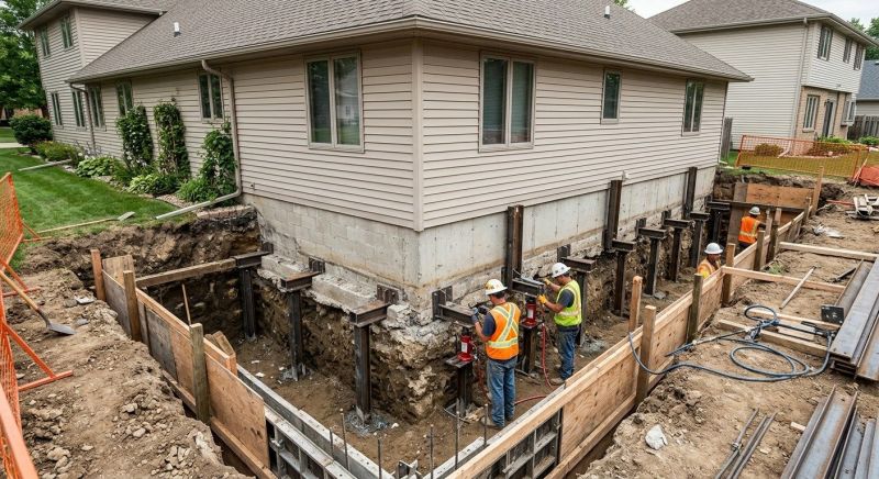 Foundation Underpinning in Conifer, CO