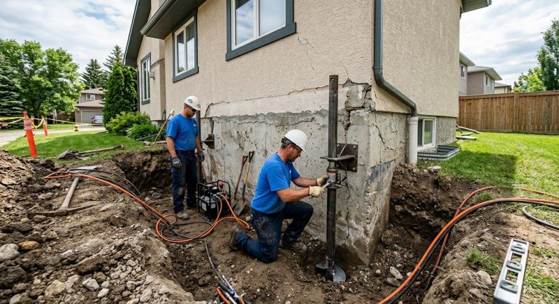 Helical Piers Installation in Conifer, CO