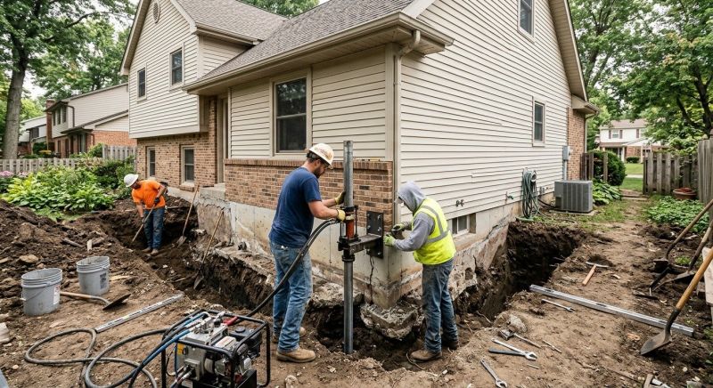 House Foundation Repair in Evergreen, CO
