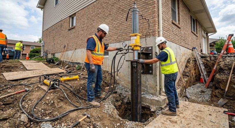 Settling Foundation Service in Bailey, CO