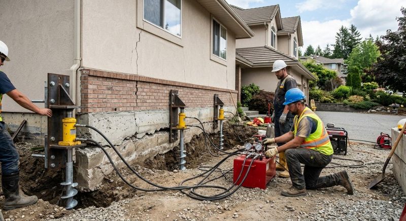 Sinking Foundation Lifting in Conifer, CO