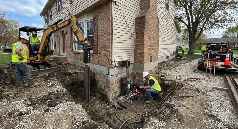 Sinking Foundation Repair in Wheat Ridge, CO