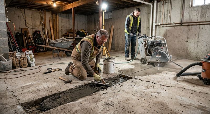 Slab Foundation Repair in Conifer, CO