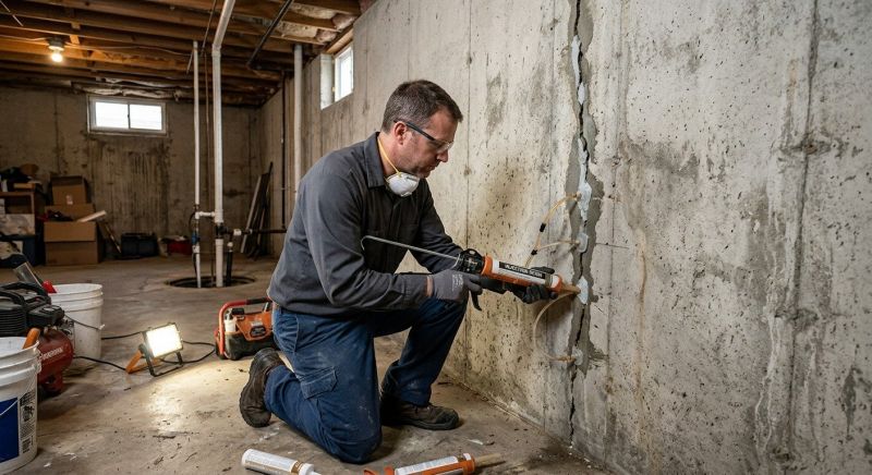 Structural Crack Repair in Conifer, CO