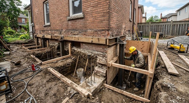 Structural Underpinning in Conifer, CO