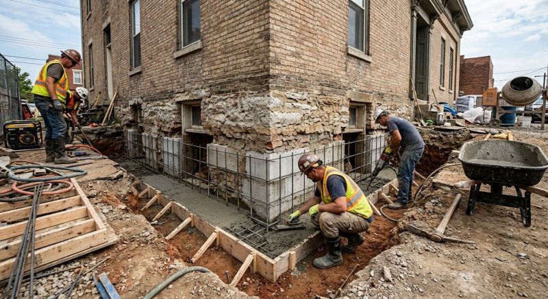 Underpinning Repair in Conifer, CO