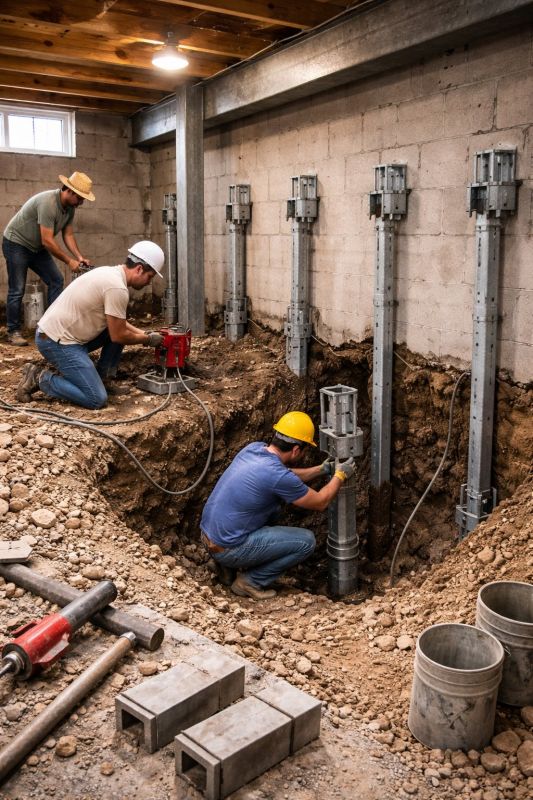 Underpinning Repair in Conifer, CO